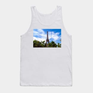 Eiffel tower in Paris Tank Top